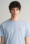 Gant Shield T-Shirt, Dove Blue