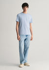 Gant Shield T-Shirt, Dove Blue