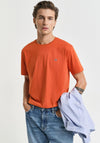 Gant Shield T-Shirt, Deep Orange