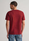 Gant Shield Crew Neck T-Shirt, Plumped Red