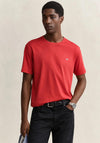 Gant Shield T-Shirt, Fire Maple Red