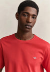 Gant Shield T-Shirt, Fire Maple Red