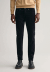 Gant Slim Fit Corduroy Trousers, Evening Blue