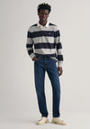 Gant Slim Fit Jeans, Dark Blue Worn In