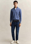 Gant Slim Fit Jeans, Mid Blue
