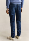 Gant Slim Fit Jeans, Mid Blue
