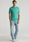 Gant Small Stripe T-Shirt, Deep Green