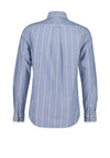 Gant Classic Stripe Shirt, Rich Blue