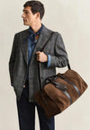 Gant Suede Duffel Bag, Brown