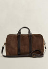 Gant Suede Duffel Bag, Brown
