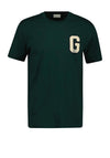 Gant G Badge Shield T-Shirt, Tartan Green