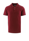Gant Tipping Pique Rugger Polo Shirt, Plumped Red