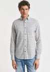 Gant Twill Check Shirt, Blue