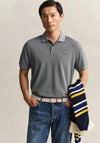 Gant 2 Tone Polo Shirt, Evening Blue