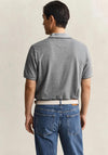 Gant 2 Tone Polo Shirt, Evening Blue