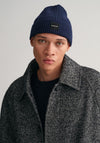 Gant Unisex Ribbed Knit Beanie, Marine