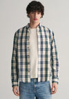 Gant UT Archive Poplin Check Shirt, Eggshell
