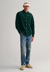 Gant UT Corduroy Shirt, Tartan Green