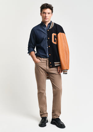 Gant Classic Regular Shirt, Dark Indigo