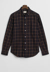 Gant Corduroy Check Shirt, Navy