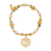 ChloBo Divine Lotus Bracelet, Gold