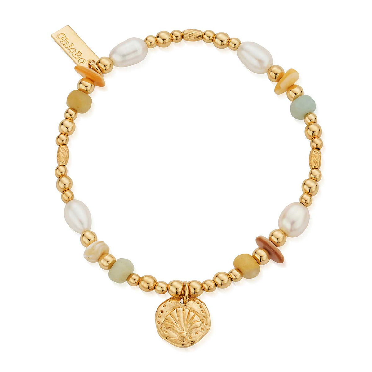ChloBo Golden Sands Bracelet, Gold