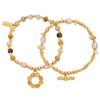ChloBo Peace & Balance Bracelet, Gold