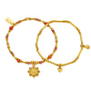 ChloBo Sunkeeper Set of 2 Bracelets, Gold
