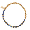 ChloBo Story of the Moon Sodalite Bracelet, Gold