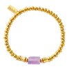 ChloBo Calming Spirit Stone Bracelet, Gold