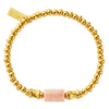 ChloBo Love Spirit Stone Bracelet, Gold