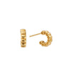 ChloBo In Bloom Ruffle Huggie Hopos, Gold