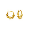 ChloBo Inner Aura Hoop Earrings, Gold