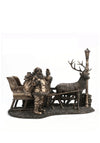 Genesis Santa in The Countryside Bronze Ornament