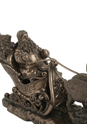 SANTA ON SLEIGH SMALL