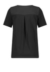 Gerry Weber V-Neck Chiffon Blouse, Black