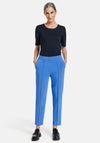 Gerry Weber Slim Leg Cropped Trouser, Blue