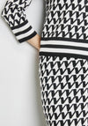 Gerry Weber Bold Print Knitted Sweater, Black