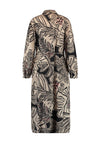 Gerry Weber Tropical Print Midi Shirt Dress, Beige