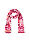 Gerry Weber Floral Printed Scarf, Pink Multi