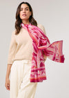Gerry Weber Floral Printed Scarf, Pink Multi