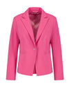 Gerry Weber Single Breasted Blazer, Pink