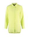 Gerry Weber Linen Buttoned Shirt, Lime Green