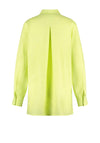 Gerry Weber Linen Buttoned Shirt, Lime Green