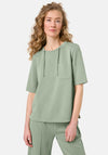 Gerry Weber Pocket Front Heavy T Shirt, Green