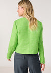 Gerry Weber Tweed Buttoned Jacket, Green