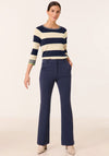 Gerry Weber Flared Trousers, Navy