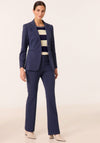 Gerry Weber Flared Trousers, Navy