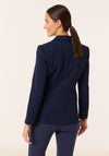 Gerry Weber Single Breasted Blazer, Navy