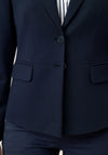 Gerry Weber Single Breasted Blazer, Navy